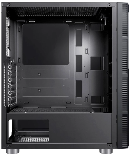 корпус Accord 3407 black w/o PSU ATX 8x120mm 2xUSB2.0 1xUSB3.0 audio bott PSU