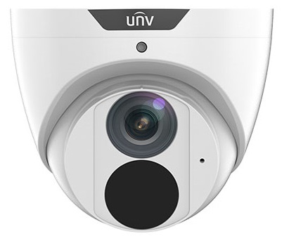 Камера Uniview Видеокамера IP купольная, 1/2.7" 4 Мп КМОП @ 30 к/с, ИК-подсветка до 50м., LightHunter 0.003 Лк @F1.6, объектив 4.0 мм, WDR, 2D/3D DNR, Ultra 265, H.265, H.264, MJPEG, 3 потока, встроенный мик