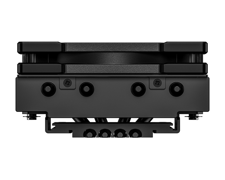 Кулер для процессора ID-COOLING IS-40-XT BLACK LGA1700/1200/115X/AM5/AM4 низкопрофильный высота 47mm (24шт/кор, TDP 95W, PWM, 4 тепл.трубки прямого контакта, FAN 92mm, черный) BOX