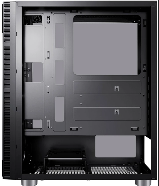 корпус Accord 3407 black w/o PSU ATX 8x120mm 2xUSB2.0 1xUSB3.0 audio bott PSU