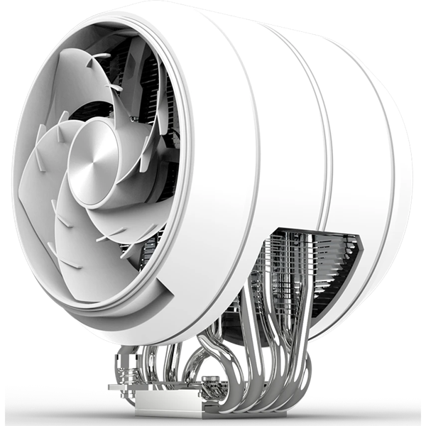 Кулер для процессора ZALMAN ZET5 WHITE, 5 HEAT PIPES, 4-PIN PWM, 600-2000 RPM, 30.4 DBA MAX, HYDRO BEARING, FULL SOCKET SUPPORT