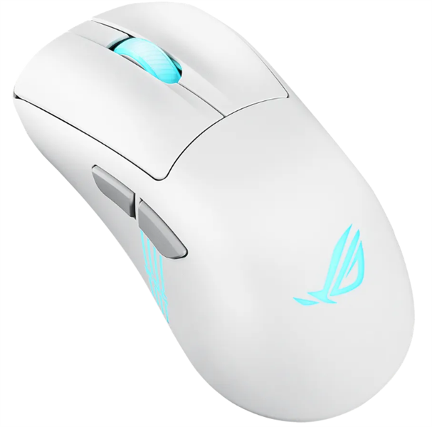 Мышь ASUS ROG KERIS II ORIGIN, 54g, Wired, 2.4GHz RF, Bluetooth 5.1, 42K DPI sensor, 5 Programmable Buttons, White