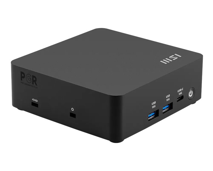 Персональный компьютер MSI Cubi NUC AI 1UMG Core Ultra 5 125H (1.2GHz), 16Gb DDR5(2*8GB), 512GB SSD M.2, Intel Graphics, WiFi, BT, no keyboard&mouse, noOS, 1y war-ty