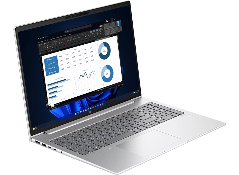 Ноутбук HP Probook 460 G11 Core i5-125U 16" WUXGA (1920x1200) UWVA 300 nits 16GB (1x16GB) DDR5 5600,512GB SSD,Intel AX211 Wi-Fi,Backlit,FPR,56Whr,1y,1.8kg,Dos,KB Eng/Rus