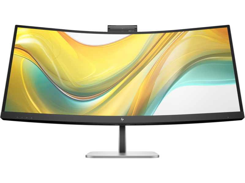 HP Series 5 Pro 34 inch WQHD USB-C Conferencing Monitor - 534pm 34" Monitor 3440 x 1440 FHD, 21:9, VA, 400 cd/m2 5 ms, 178°/178°, HDMI, USB-A, USB-C, DP, 100 Hz, Webcam, Tilt, HAS, Swiwel, Vesa