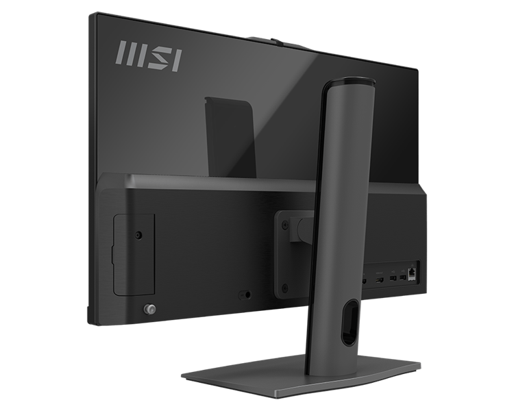 Моноблок MSI Modern AM242P 1M AiO 23,8" FHD(1920x1080)IPS AG Non-touch, Intel Core 5 120U (1.4GHz), 8GB DDR5,512GB SSD M.2,Intel UHD,WiFi,BT,camera,WirelessKB&mouse Eng/Rus,NoOS,1y war-ty,Black