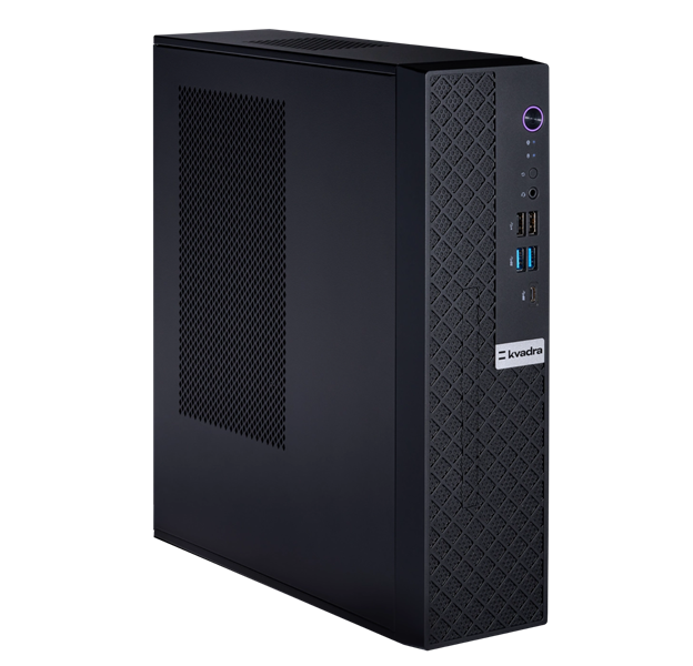 ПК KVADRA TAU SFF, Core i3-13100, 8GB DDR4 3200 (1x8GB), SSD 256Gb, Intel Internal Graphics,WiFi/BT, noDVD, no keyboard & no mouse, Black, noOS, 1Y Wty, МПТ(распродажа)