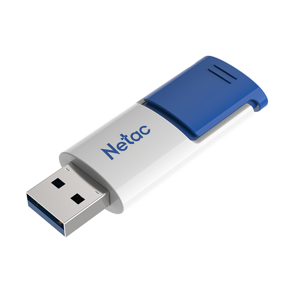 Носитель информации Netac U182 Blue 32GB USB3.2 Flash Drive, retractable (replaced NT03U182N-032G-30BL)