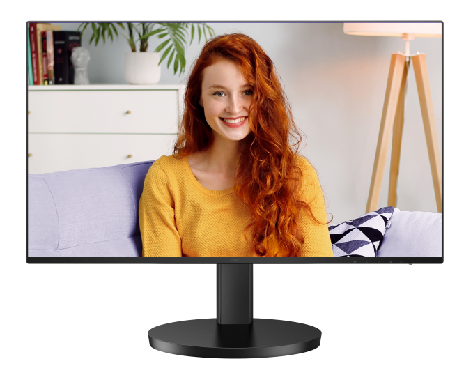 Монитор 27' AOC 27B3CF2 1920x1080, WLED, 16:9, IPS, 250 cd, 1300:1, 20M:1, 4ms, 178°/178°, HDMI, 2xUSB3.2, USB-C65W(DP Alt), 100Hz, Tilt, HAS, VESA, Внутр, Black, 3y