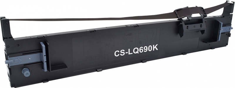 Картридж матричный Cactus CS-LQ690K S015610 12.7x32 черный для Epson LQ-690/690C/675KT/680K/690K/695C/LQ106KF/VP-F2000
