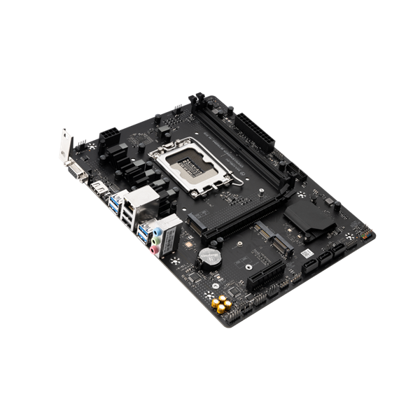 Материнская плата MAXSUN MS-Challenger B760M-N D5, LGA1700, B760, 2*DDR5, 3*SATA3, 2*M.2, 2*USB 3.2, 4*USB 2.0, 1*PCIEx16, 1*PCIEx4, VGA+HDMI, mATX