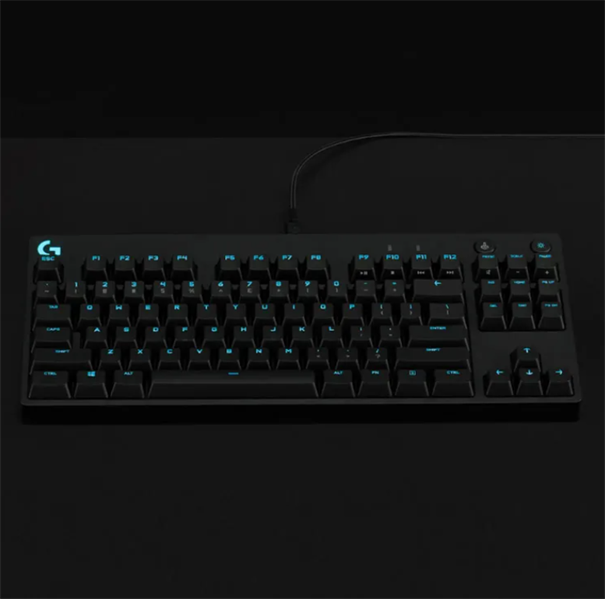 Клавиатура Logitech Gaming keyboard G PRO, Mechanical, RGB, Black, [920-009393]