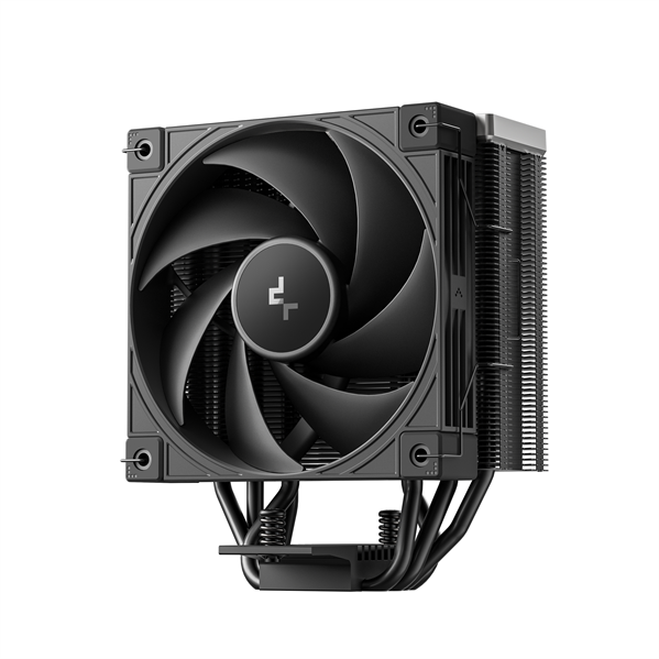 Кулер для процессора DEEPCOOL AK400 G2 DIGITAL NYX LGA1851/1700/1200/115X/AM5/AM4 (12шт/кор, TDP 220W, PWM, Fan 120mm, 4 тепл. трубки, черный) RET (R-AK400G2-BKNNMN-GJD-1)