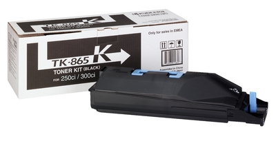 Kyocera Тонер-картридж TK-865K для TASKalfa 250ci/300ci чёрный (20000 стр.)