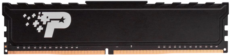 Оперативная память Patriot SL Premium DDR4 DIMM 16GB 2666MHz SINGLE 1*16GB CL19 19-19-19-43 1.2V with HS