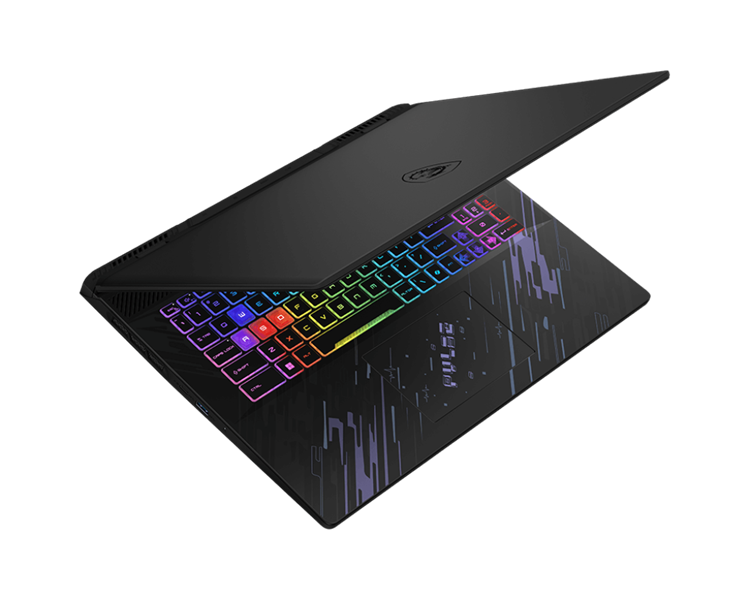 Ноутбук без сумки MSI Pulse 17 AI C1VFKG Core Ultra 5 125H 17" 16:10 FHD+ (1920x1200),DDR5 16GB (8GB*2),512GB SSD,NV RTX 4060,GDDR6 8GB,backlight,Black,90Whr,2.8kg,DOS,KB Eng/Rus
