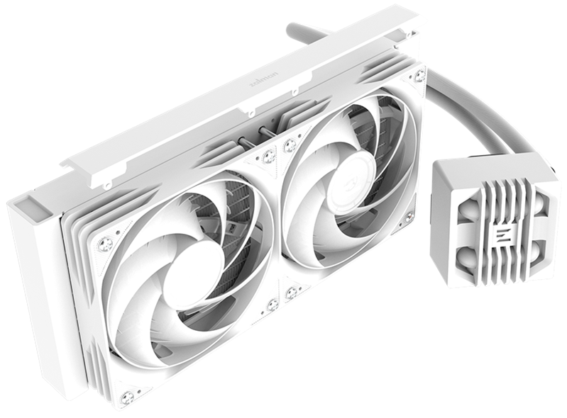 Система водяного охлаждения Zalman CPU Liquid Cooler 240mm, white