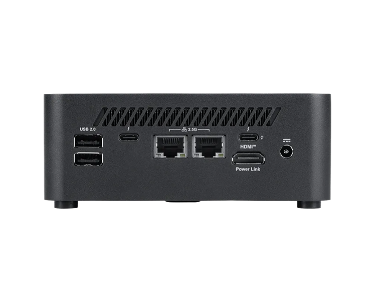 Персональный компьютер MSI Cubi NUC AI+ 2MG Core Ultra 7 258V (2.2GHz), 32Gb LPDDR5, 512GB SSD M.2, Intel Graphics, WiFi, BT, no keyboard&mouse, noOS, 1y war-ty