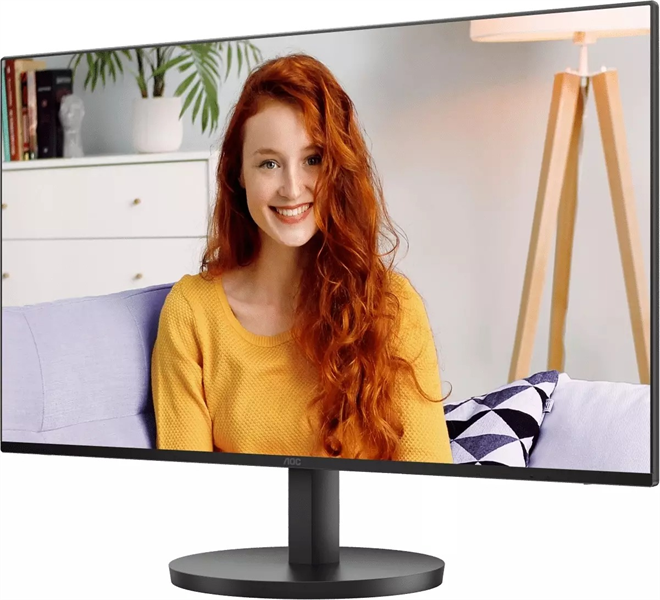 Монитор 27" AOC 1920х1080 WLED 16:9 IPS 300cd, 1500:1, 20M:1, 4ms, 178°/178°, VGA, HDMI, DP, 120Hz, Speakers, Tilt, Internal, VESA, Black, 3y