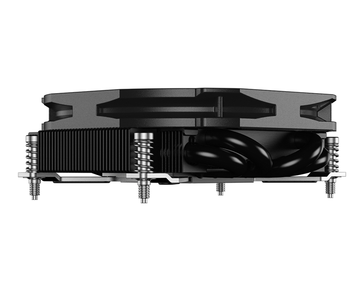 Кулер для процессора ID-COOLING IS-30A BLACK AMD AM5/AM4 низкопрофильный высота 30mm (36шт/кор, TDP 100W, PWM, 4 тепл.трубки прямого контакта, FAN 92mm) BOX