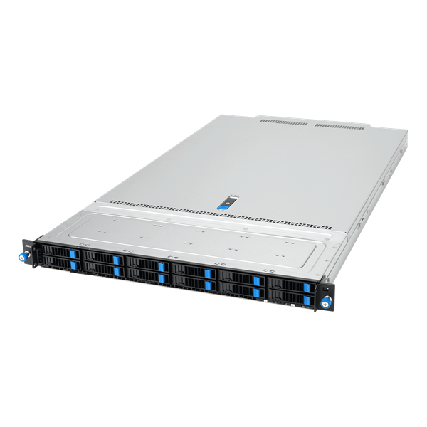 Серверная платформа ASUS RS700-E12-RS12U, 1U, 2 x Intel Xeon 6 LGA 4710, 32 x DDR5 6400, 12 x 2.5" hsb NVMe SATA* SAS*, 2 x PCIE Gen5 x16, 2 x OCP3.0, 2 x M.2 Gen5 x2 (2280 2260), PSU 2x 2000W