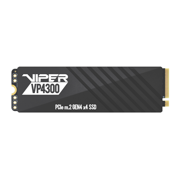 Твердотельный накопитель Patriot Viper VP4300 1TB M.2 2280 NVMe PCIe 4.0 x4 R7400/W5500 TBW 1000TB DRAM-Buffered 3D NAND TLC