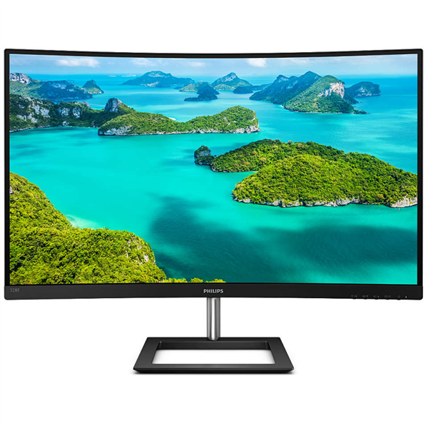 31,5" Philips 328E1CA 3840x2160, WLED, 16:9, VA, 250cd, 2500:1, 20M:1, 4ms, 178/178, 2*HDMI, DP, 60Hz, Speakers, Tilt, , VESA, Black, 3y