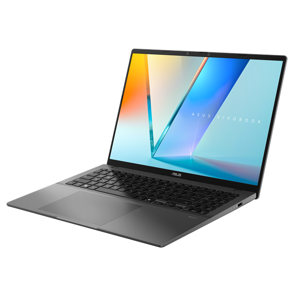 ASUS Vivobook S16 S3607QA-SH062W Snapdragon X X1 26 100 Qualcomm LPDDR5X 16GB 1TB PCIE G4 SSD Adreno GPU /16" OLED WUXGA WIN11 HOME 1.49 kg Matte Gray