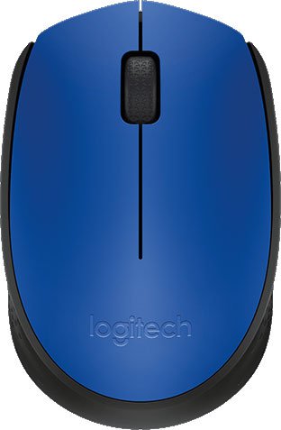 Мышь Logitech Wireless Mouse M171, blue [910-004640]