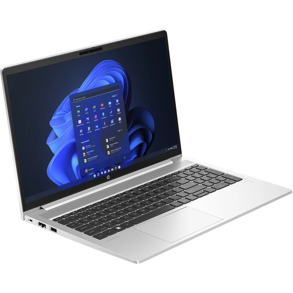 HP ProBook 450 G10 Core i7-1355U 15.6 FHD (1920x1080) AG UWVA 16GB (1x16GB) DDR4 3200 512GB SSD,51Wh,FPR,Intel AX211 Wi-Fi,Backlit,1,8kg,1y,Silver,Dos,KB Eng