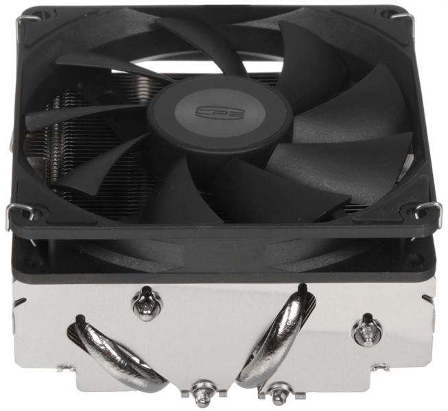Кулер для процессора PCCooler RC400-53, Low Profile, 92mm FAN, 4 HEAT PIPES, 4-PIN PWM, 1000-2700 RPM, 31.2 DBA, HYDRO BEARING, LGA 1851/1700/1200/115X, AMD AM5/AM4