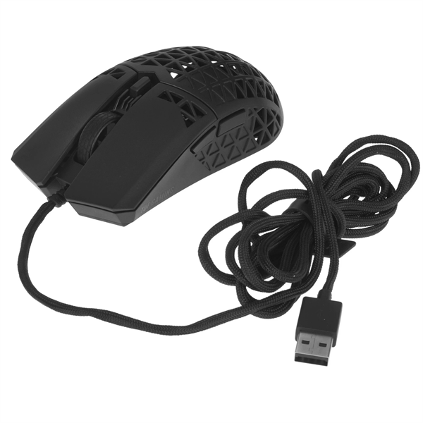 Мышь ASUS TUF GAMING M4 AIR, 49g, Wired, 16K DPI Sensor, 6 Programmable Buttons, Black