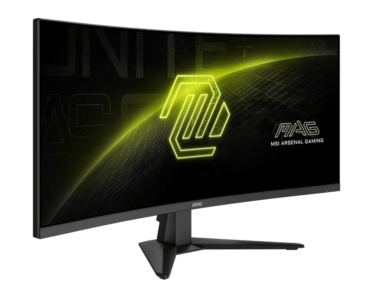 Мониторы MSI MAG 346CQ 34" 21:9 UWQHD(3440x1440) VA Curve 1500R, 4000:1, 4ms(GTG), 100M:1,300nits,2xHDMI,DP,Tilt,IntPower,VESA,180Hz,Black,1y w-ty