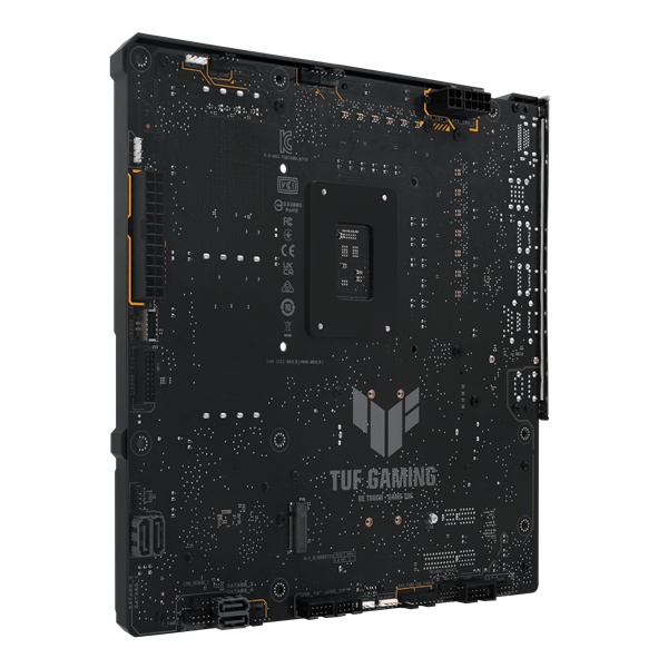 Материнская плата ASUS TUF GAMING B760M-BTF WIFI, LGA1700, B760, 4*DDR5, 4*SATA, 3*M.2, 5*USB 3.2, 4*USB 2.0, Type-C, 2*PCIx16, 1*PCIx1, DP+HDMI, mATX; 90MB1G50-M0EAY0