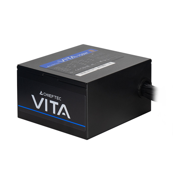 Блок питания Chieftec Vita BPX-750S (ATX 2.53, 750W, 80 PLUS BRONZE, Active PFC, 120mm fan) Retail