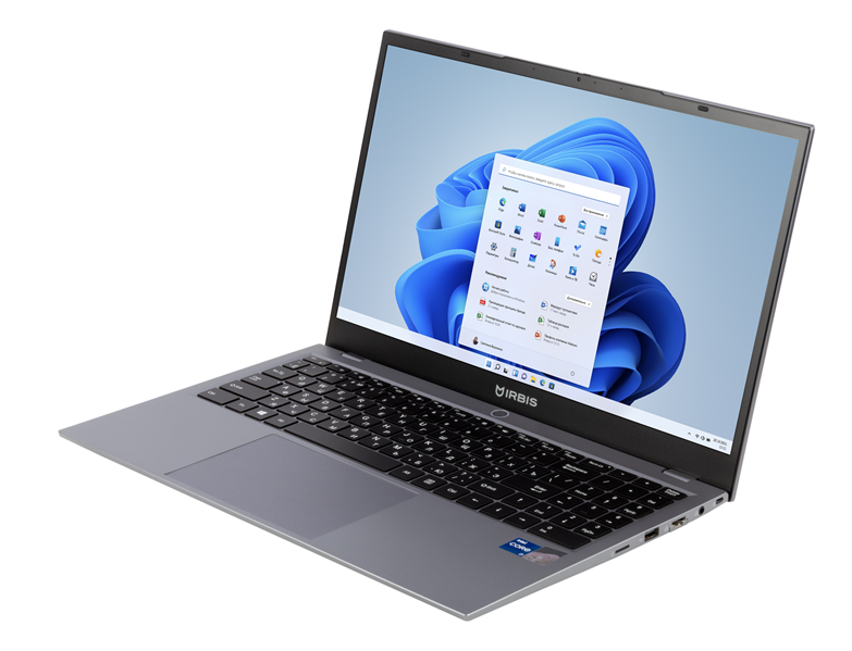IRBIS 15NBP3512L 15.6" FHD (1920x1080) IPS 300cd,Core i7-1255U,16Gb DDR4-3200(1),512Gb SSD,4G LTE,Wi-Fi 6+BT 5,5300mAh,Metal case,Kbd Backlit,FPS,TPM 2.0,1.77kg,Grey,3y warranty,Win11Pro