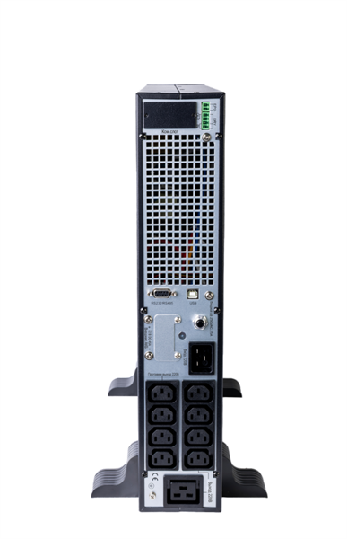 Источник бесперебойного питания Systeme Electric Smart-Save Online SRT, 3000VA/3000W, On-Line, Extended-run, Rack 2U(Tower convertible), LCD, Out: 8xC13+1xC19, SNMP Intelligent Slot, USB, RS-232, Pre-Inst. Web/SNMP