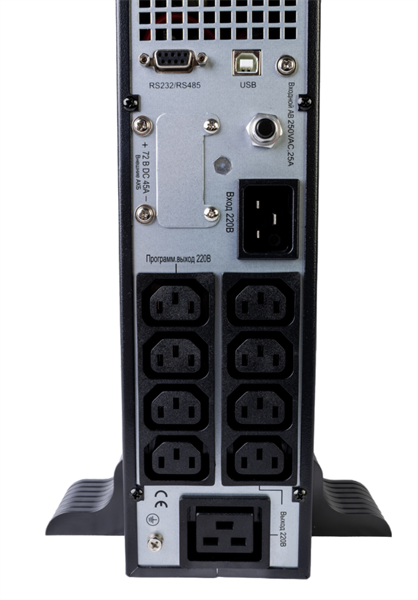 Источник бесперебойного питания Systeme Electric Smart-Save Online SRT, 3000VA/3000W, On-Line, Extended-run, Rack 2U(Tower convertible), LCD, Out: 8xC13+1xC19, SNMP Intelligent Slot, USB, RS-232, Pre-Inst. Web/SNMP
