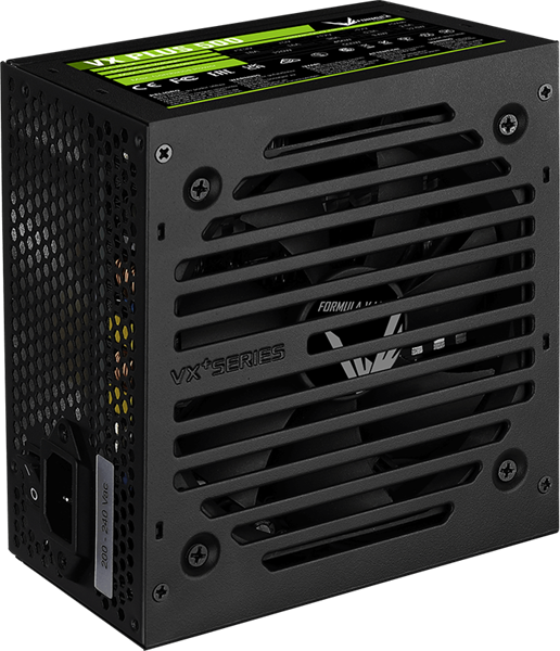 Блок питания Formula V Line VX PLUS 500, 500W, ATX12V v2.3, 12cm Fan (ex Aerocool)