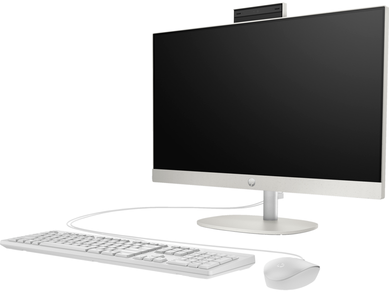 HP ProOne 240 G10 All-in-One NT IPS 23,8"(1920x1080)Core i5-1335,8GB,512GB,eng usb kbd,mouse,Intel Iris Xe,WiFi,BT,Shell White,DOS,1Wty