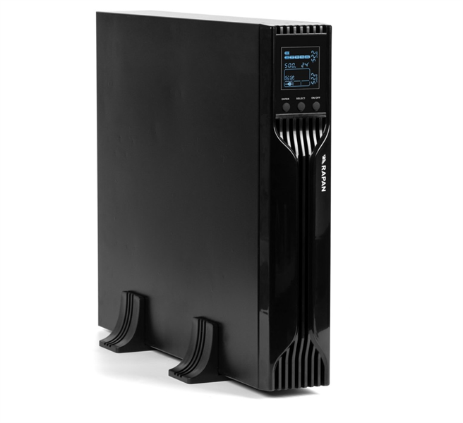 Источник бесперебойного питания (8960) Бастион RAPAN-UPS 3000 RACK+4x9Ah 3000ВА/2100Вт 2U/Line-Interactive/АКБ 9Ачх4/220В/8хС13/1,5 л.г (RAPAN-UPS 3000-RACK-IN-4X9-E)