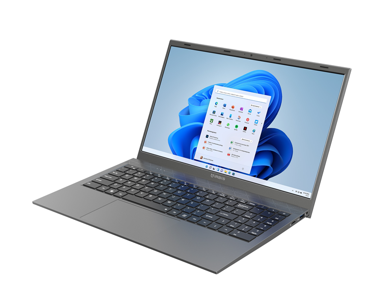IRBIS Blizzard 15NBC1016 AMD Ryzen R5 5625U, 15.6"LCD 1920*1080P , 16GB sodimm +512GB SSD, AC wifi, Front camera: 5000mha battery, Windows 11 Pro/METAL/Grey
