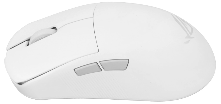 Мышь ASUS ROG HARPE ACE MINI, 49g, 2.4GHz RF, Bluetooth 5.1, 36K DPI sensor, 5 Programmable Buttons, White