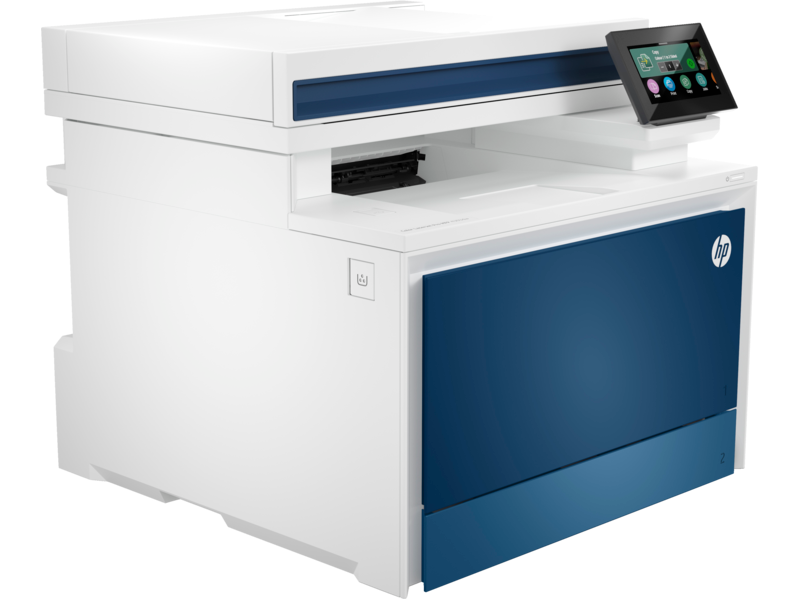 Лазерное многофункциональное устройство HP Color LaserJet Pro MFP 4303dw (p/c/s, A4,600 dpi,33(35)ppm,512Mb,2 trays 50+250,4.3'' touch display,Duplex, ADF50,USB/GigEth/WiFi/Bluetooth,4 cart.in box black 2000&cmy1000 pages, repl. W1A77A)