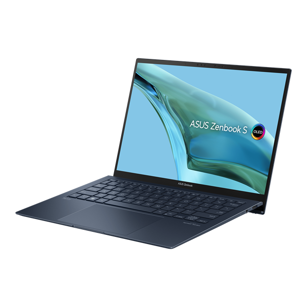 ASUS Zenbook S 13 OLED UX5304MA-NQ172 Core Ultra 7 155U/LPDDR5X 16GB/1TB M.2 SSD/13.3" 3К (2880 x 1800) OLED/No OS/Ponder Blue/1,0Kg/RU_EN_Keyboard