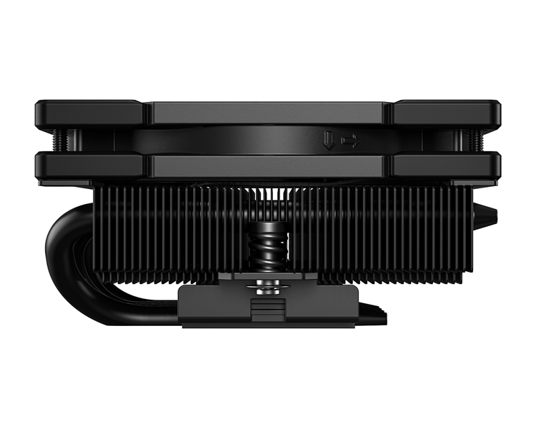 Кулер для процессора ID-COOLING IS-40-XT BLACK LGA1700/1200/115X/AM5/AM4 низкопрофильный высота 47mm (24шт/кор, TDP 95W, PWM, 4 тепл.трубки прямого контакта, FAN 92mm, черный) BOX