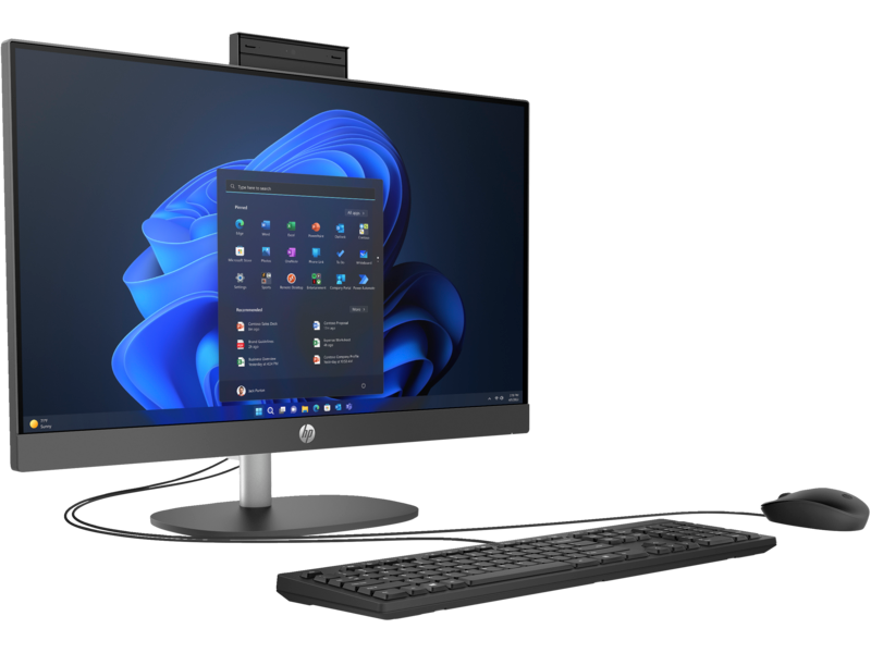 HP ProOne 240 G10 All-in-One NT 23,8"(1920x1080)Core i5-1335,8GB,512GB,eng usb kbd,mouse,WiFi,BT,U IrisX,Iron Gray,Win11ProMultilang,1Wty