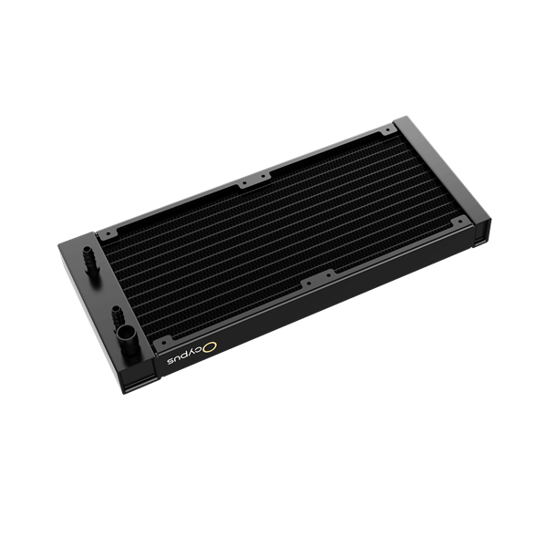 Система водяного охлаждения Ocypus Sigma L24 BK ARGB, 240mm, LCD Pump 2.4", 2x120mm ARGB fans, LGA115X/1200/1700/18XX, AM4/AM5