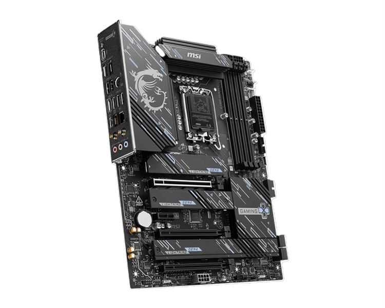 Материнская плата MSI Z890 GAMING PLUS WIFI Z890,LGA1851,4DDR5,3PCI-Ex16,1PCI-Ex1,4M.2 ,1USB4, 1USB3.2 Gen2 X2