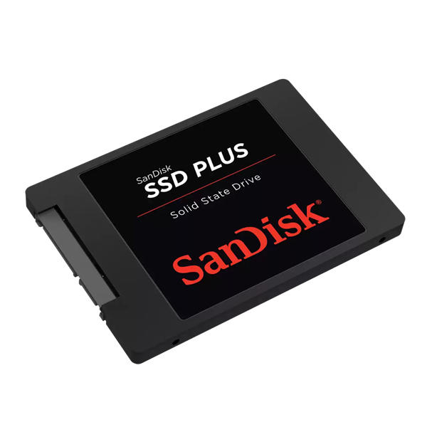 Твердотельный накопитель SanDisk SSD PLUS 2,5” SATA 2Tb, SDSSDA-2T00-G26, 1 year